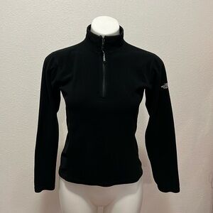The North Face Black Fleece Pullover Top Sz XS